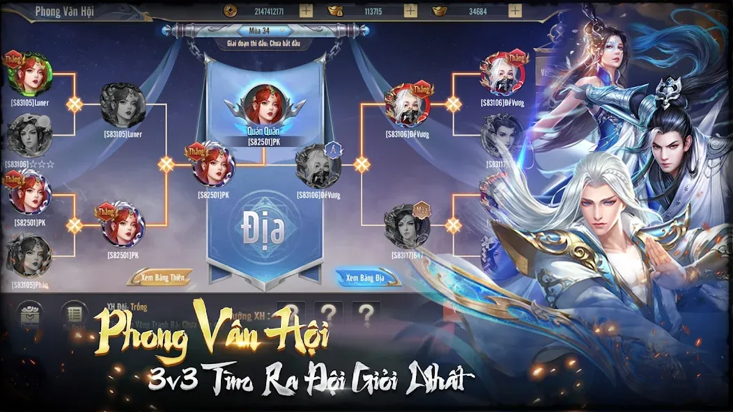 Trảm Tiên Quyết - Tru Tiên 5.0 [МОД: Деньги, Монеты и Меню MOD] Screenshot 3