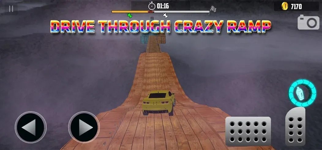 Ramp Car Stunt Challenge (Рамп Кар Стант Челлендж) [МОД: Бесконечные деньги, Монеты и Мега MOD] Screenshot 3