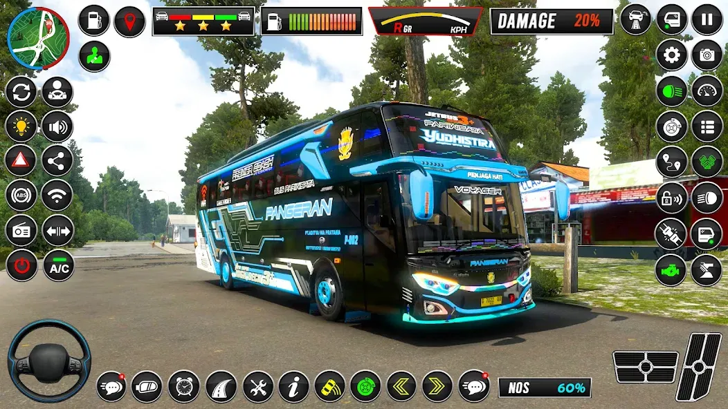 Euro Bus Simulator - Bus Games [МОД: Деньги, Монеты и Меню MOD] Screenshot 4
