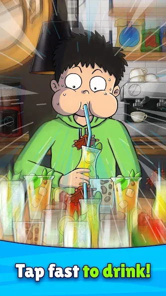 Drink Fighter Clicker Idle (Дринк Файтер Кликер Айдл) [МОД: Меню, Бесконечные монеты и Открытые уровни] Screenshot 2