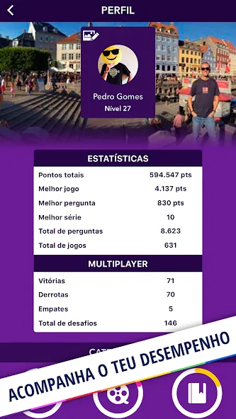 Quizit — Trivia Português (Квизит) [MOD: Бесконечные деньги] - Скриншот 5