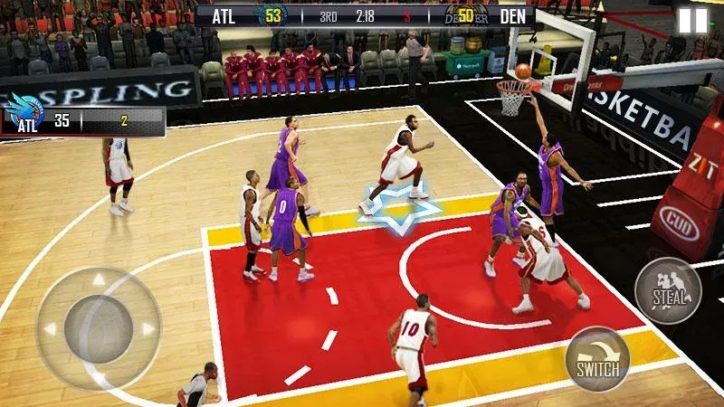 Fanatical Basketball [МОД: Все открыто, Дополнительные деньги и Меню MOD] Screenshot 2