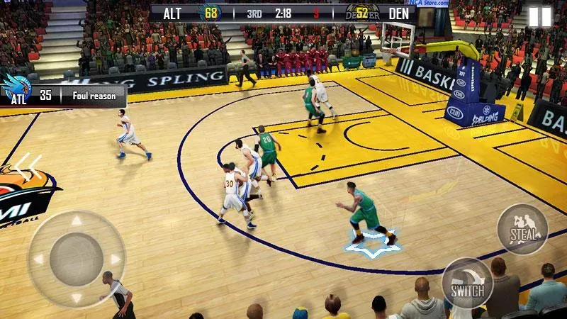 Fanatical Basketball [МОД: Все открыто, Дополнительные деньги и Меню MOD] Screenshot 3