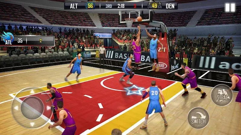 Fanatical Basketball [МОД: Все открыто, Дополнительные деньги и Меню MOD] Screenshot 4