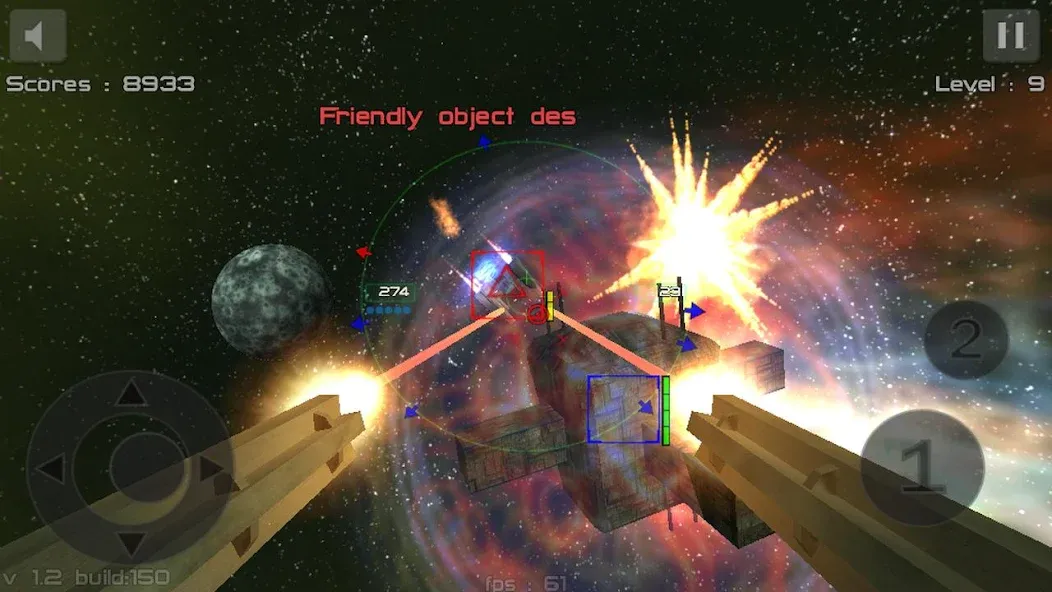 Gunner : Space Defender (Lite) (Ганнер Фриспейс Дефендер Лайт) [МОД: Бесконечные деньги, Монеты и Мега MOD] Screenshot 3