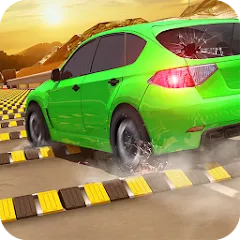 Скачать Car Crash Speed Bump Car Games [МОД: Меню, Бесконечные монеты и Открытые уровни] | Взлом Car Crash Speed Bump Car Games на Андроид