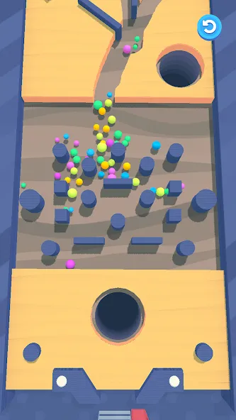 Sand Balls - Puzzle Game (Сэнд Боллс) [МОД: Бесконечные деньги, Монеты и Мега MOD] Screenshot 2