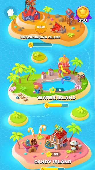 Sand Balls - Puzzle Game (Сэнд Боллс) [МОД: Бесконечные деньги, Монеты и Мега MOD] Screenshot 5