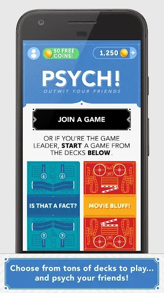 Psych! Outwit your friends [МОД: Деньги, Монеты и Меню MOD] Screenshot 3