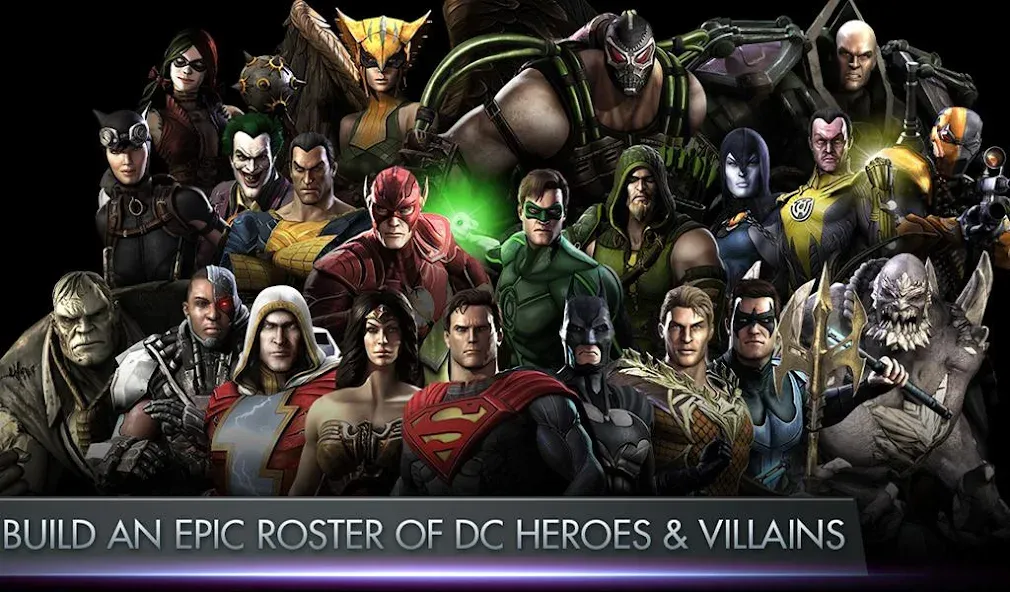 Injustice: Gods Among Us (Инжастис) [МОД: Деньги, Монеты и Меню MOD] Screenshot 1