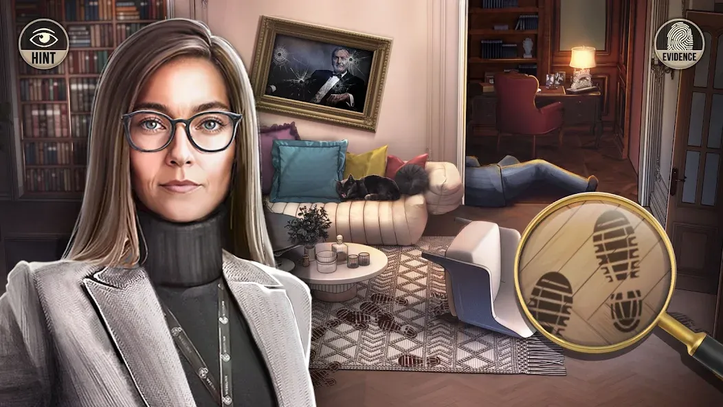 Rooms & Exits Escape Room Game [МОД: Все открыто, Дополнительные деньги и Меню MOD] Screenshot 1