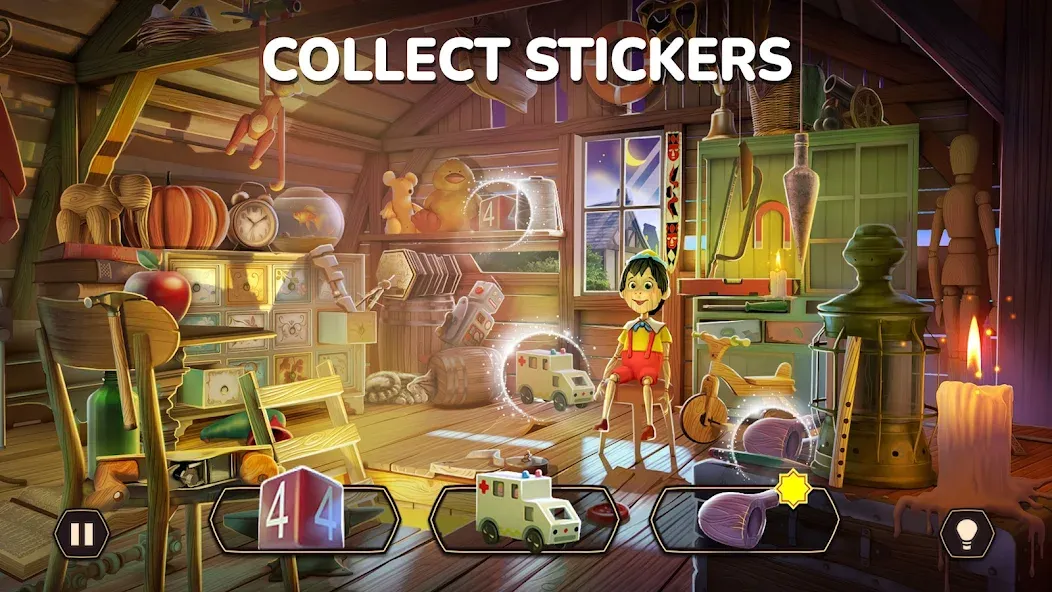 Books of Wonder Hidden Objects [МОД: Много монет, Открытые уровни и Мега MOD] Screenshot 4