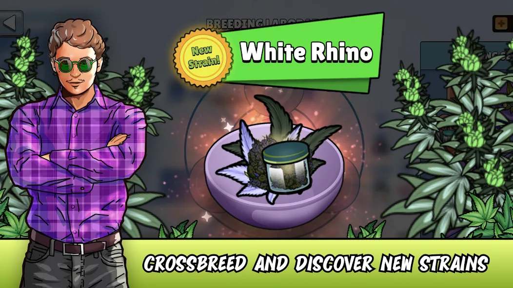 Weed City — Hemp Farm Tycoon (Уид Сити) [MOD: Мод Меню/Взлом] - Скриншот 1