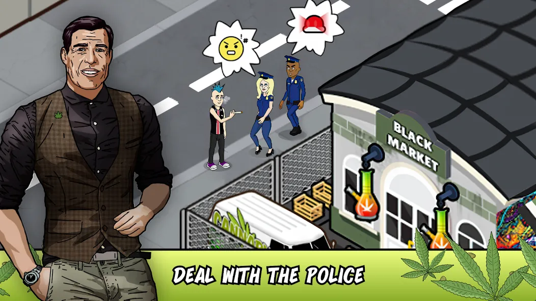 Weed City — Hemp Farm Tycoon (Уид Сити) [MOD: Мод Меню/Взлом] - Скриншот 5