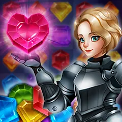 Скачать Jewels of Kingdom Knights (Джуэлз оф Кингдом Найтс) [МОД: Много монет, Открытые уровни и Мега MOD] | Взлом Jewels of Kingdom Knights на Андроид