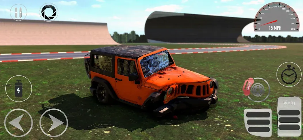 WDAMAGE: Car Crash (ВДАМАГЕ) [МОД: Деньги, Монеты и Меню MOD] Screenshot 2
