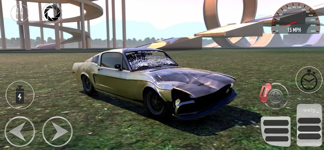 WDAMAGE: Car Crash (ВДАМАГЕ) [МОД: Деньги, Монеты и Меню MOD] Screenshot 5