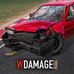 Скачать WDAMAGE: Car Crash (ВДАМАГЕ) [МОД: Деньги, Монеты и Меню MOD] | Взлом WDAMAGE: Car Crash на Андроид