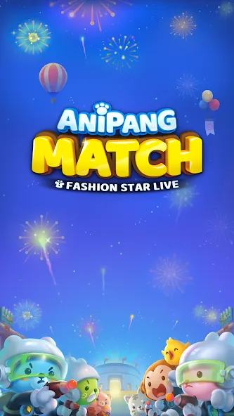 Anipang Match (Анипанг Матч) [МОД: Деньги, Монеты и Меню MOD] Screenshot 1