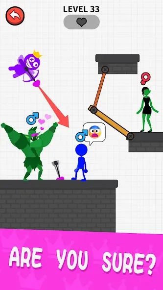 Love Archer rainbow monster (Лав Арчер райнбоу монстер) [МОД: Деньги, Монеты и Меню MOD] Screenshot 5