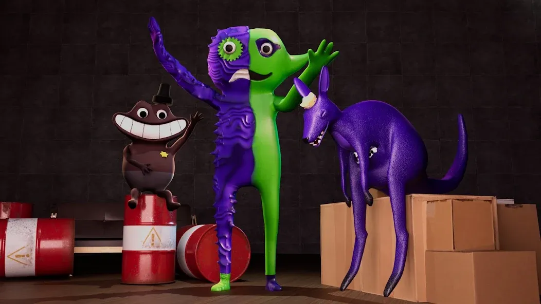 Green Monster Life Challenge 4 (Грин Монстер Лайф Челлендж 4) [МОД: Бесконечные деньги, Монеты и Мега MOD] Screenshot 1