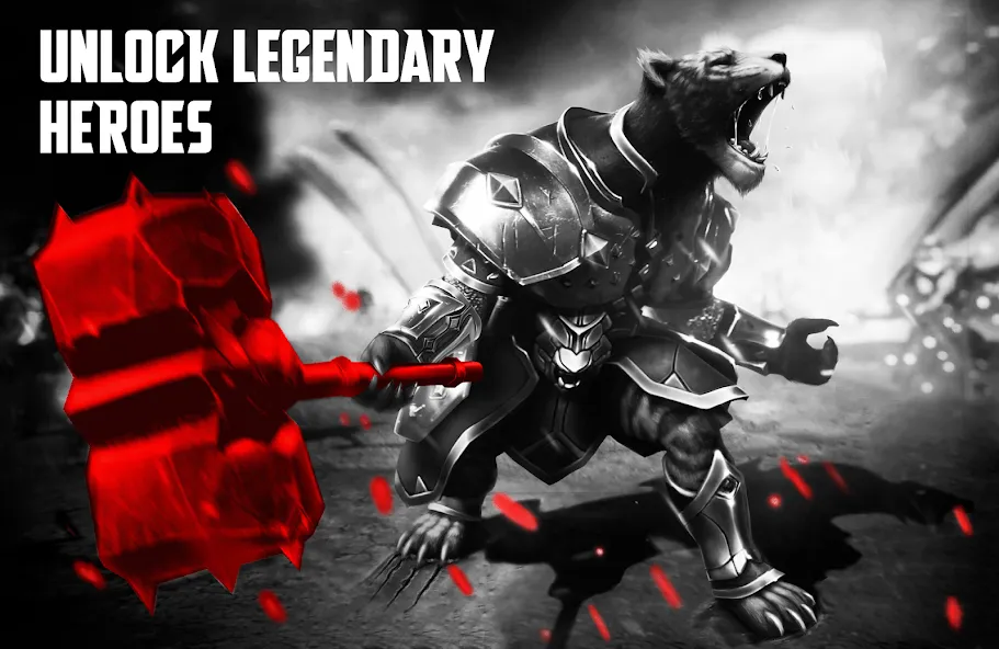 Blitz: Rise of Heroes (Блиц) [МОД: Много денег, Монет и Все открыто] Screenshot 2