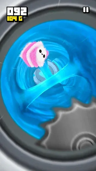 Fluffy Fall [МОД: Все открыто, Дополнительные деньги и Меню MOD] Screenshot 4
