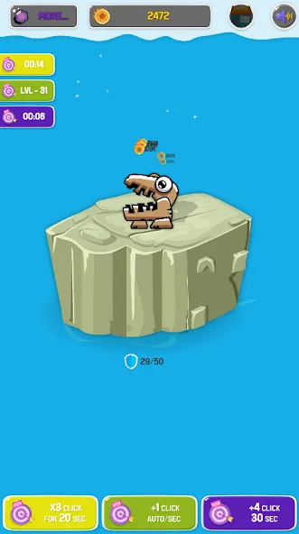Epic Story of Monsters: Clicke [МОД: Много монет, Открытые уровни и Мега MOD] Screenshot 2