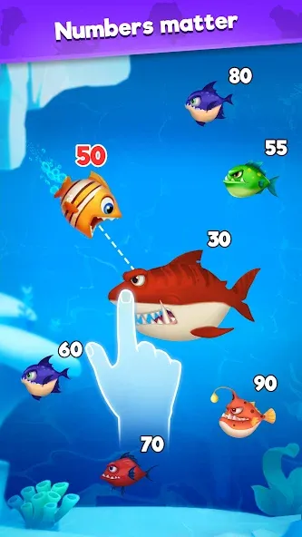 Fish Go.io - Be the fish king [МОД: Все открыто, Дополнительные деньги и Меню MOD] Screenshot 2