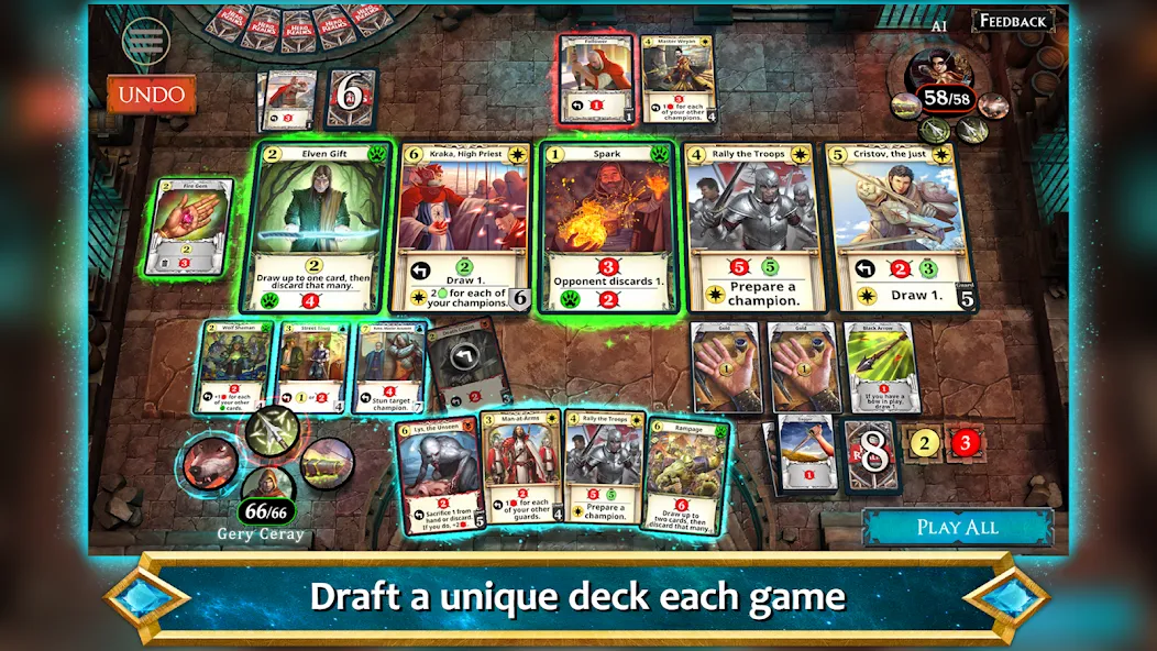 Hero Realms (Хиро Реалмс) [МОД: Все открыто, Дополнительные деньги и Меню MOD] Screenshot 3