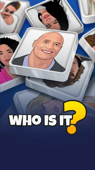 Who is it? Celeb Quiz Trivia [МОД: Меню, Бесконечные монеты и Открытые уровни] Screenshot 1