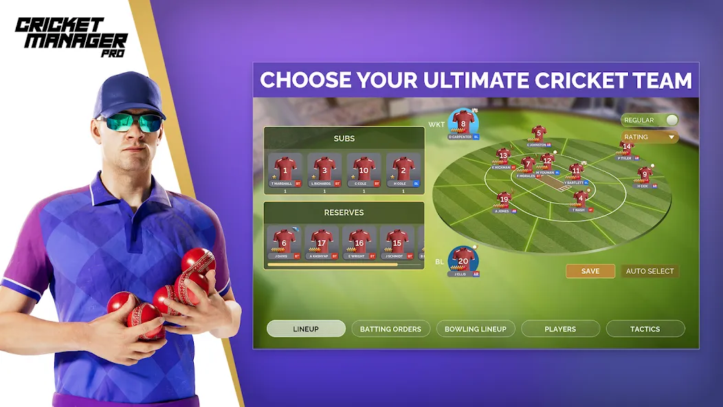 Cricket Manager Pro 2023 (Крикет Менеджер Про 2023) [МОД: Деньги, Монеты и Меню MOD] Screenshot 3