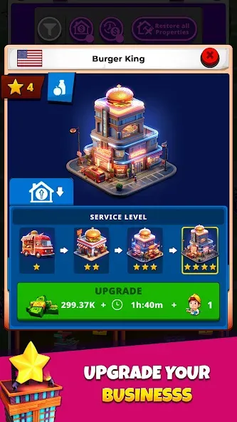 Geopoly: Tycoon NFT Idle Game (ГЕОПОЛИ Реал) [МОД: Деньги, Монеты и Меню MOD] Screenshot 2