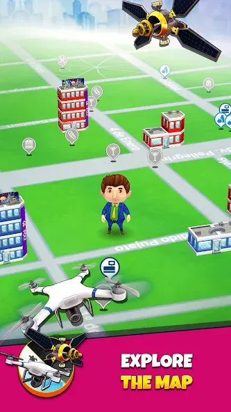 Geopoly: Tycoon NFT Idle Game (ГЕОПОЛИ Реал) [МОД: Деньги, Монеты и Меню MOD] Screenshot 3