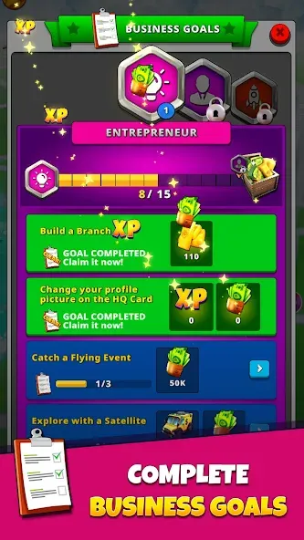 Geopoly: Tycoon NFT Idle Game (ГЕОПОЛИ Реал) [МОД: Деньги, Монеты и Меню MOD] Screenshot 5