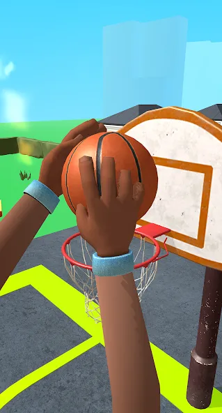 Dribble Hoops (Дрибл Хупс) [МОД: Деньги, Монеты и Меню MOD] Screenshot 2