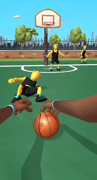 Dribble Hoops (Дрибл Хупс) [МОД: Деньги, Монеты и Меню MOD] Screenshot 3