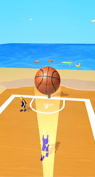 Dribble Hoops (Дрибл Хупс) [МОД: Деньги, Монеты и Меню MOD] Screenshot 4