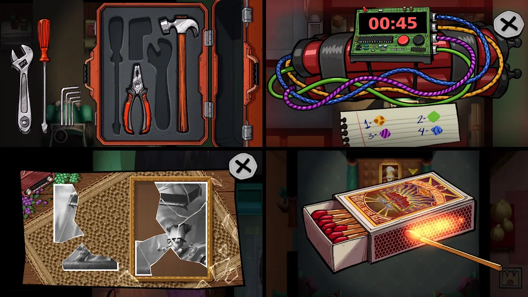 Suspects: Mystery Mansion (Подозреваемые) [МОД: Много монет, Открытые уровни и Мега MOD] Screenshot 5
