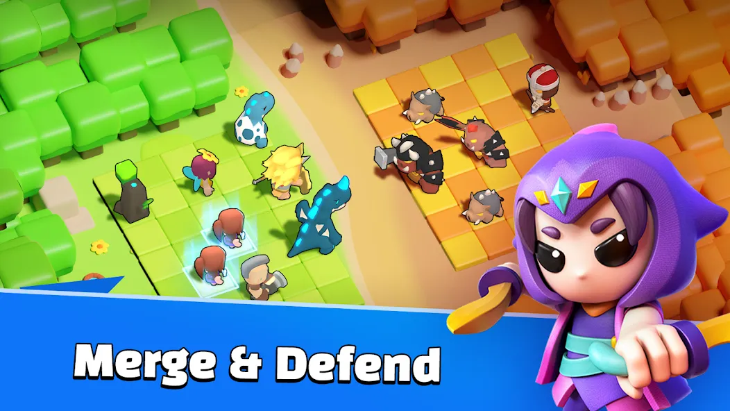 Merge War: Super Legion Master (Мердж Вар) [МОД: Все открыто, Дополнительные деньги и Меню MOD] Screenshot 2