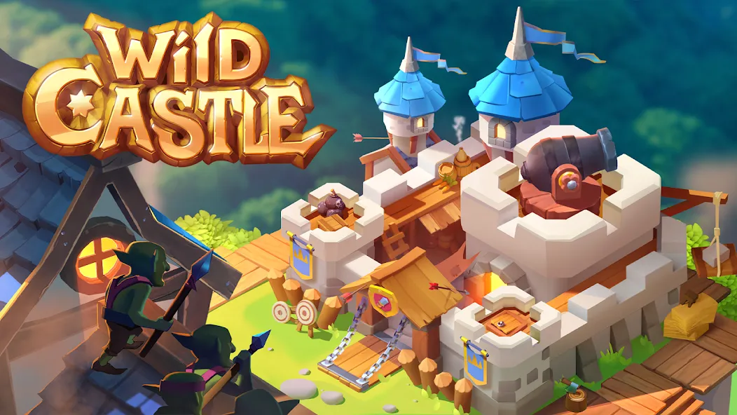 Wild Castle: Tower Defense TD (Уайлд Кастл ТД) [МОД: Бесконечные деньги, Монеты и Мега MOD] Screenshot 1