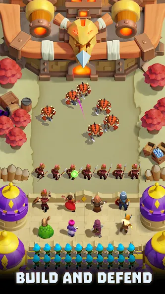 Wild Castle: Tower Defense TD (Уайлд Кастл ТД) [МОД: Бесконечные деньги, Монеты и Мега MOD] Screenshot 4