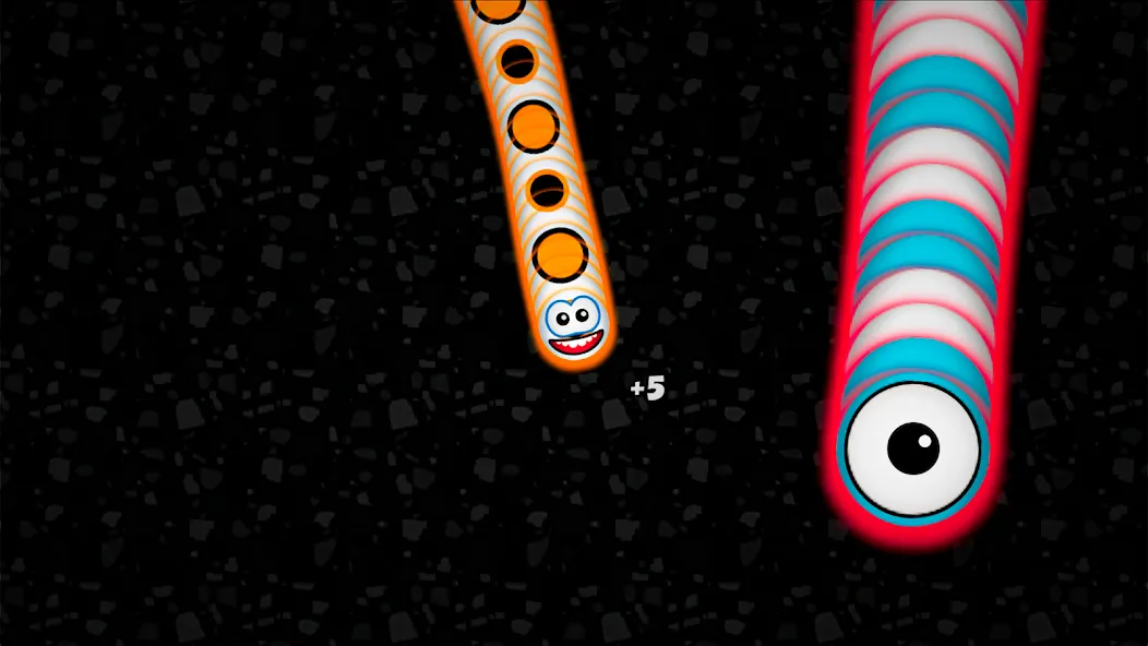 Worms Zone .io - Hungry Snake [МОД: Меню, Бесконечные монеты и Открытые уровни] Screenshot 2