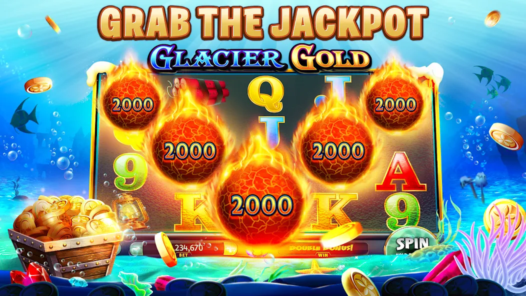 Gold Fish Casino Slot Games (Голдфиш) [MOD: Все открыто] - Скриншот 3