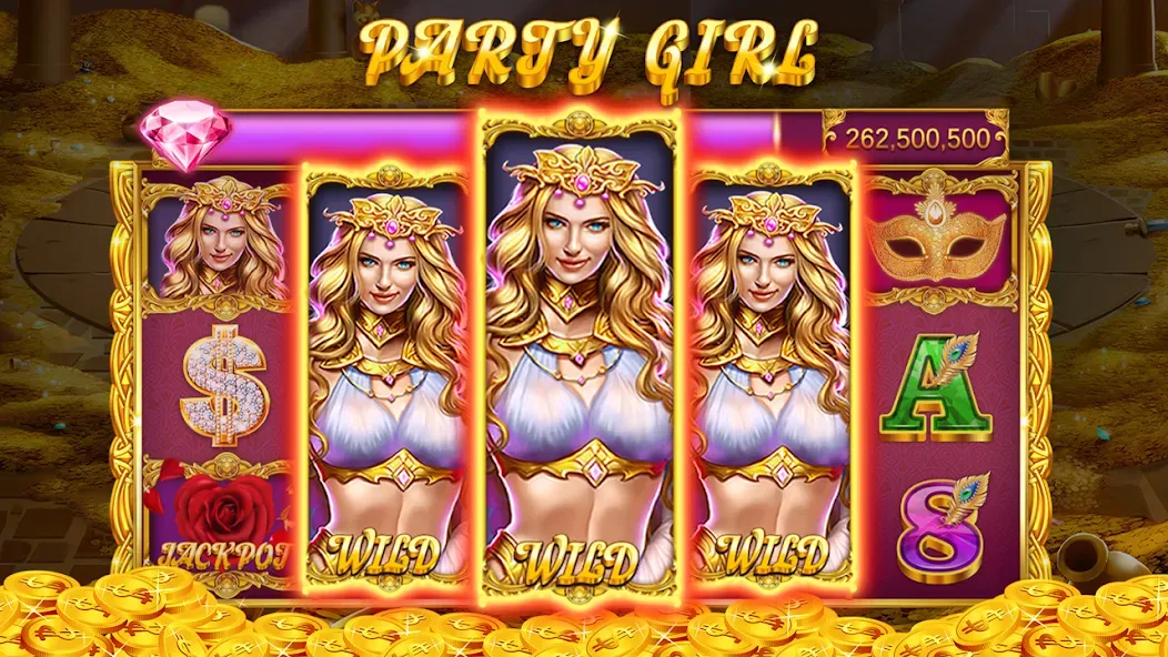 Winning Jackpot Slots Casino [МОД: Много монет, Открытые уровни и Мега MOD] Screenshot 2