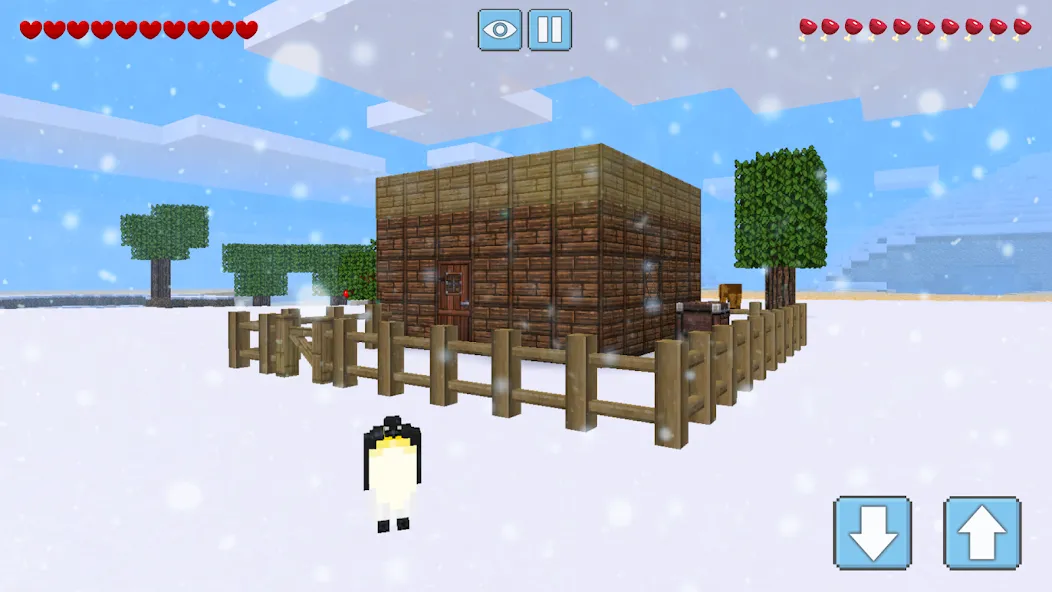 Winter Craft - Block Craft (Винтер Крафт) [МОД: Много денег, Монет и Все открыто] Screenshot 3