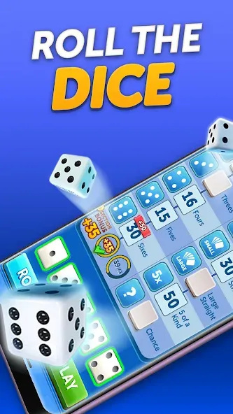 Dice With Buddies™ Social Game (Дайс вместе с друзьями Социальная игра) [МОД: Деньги, Монеты и Меню MOD] Screenshot 1