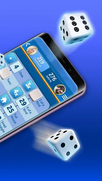 Dice With Buddies™ Social Game (Дайс вместе с друзьями Социальная игра) [МОД: Деньги, Монеты и Меню MOD] Screenshot 2