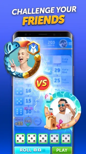 Dice With Buddies™ Social Game (Дайс вместе с друзьями Социальная игра) [МОД: Деньги, Монеты и Меню MOD] Screenshot 5