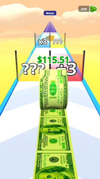 Money Rush (Мани Раш) [МОД: Бесконечные деньги, Монеты и Мега MOD] Screenshot 1